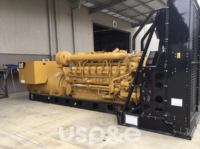 Used 1.6 MW 2011 Used Caterpillar 3516 Diesel Generator Set