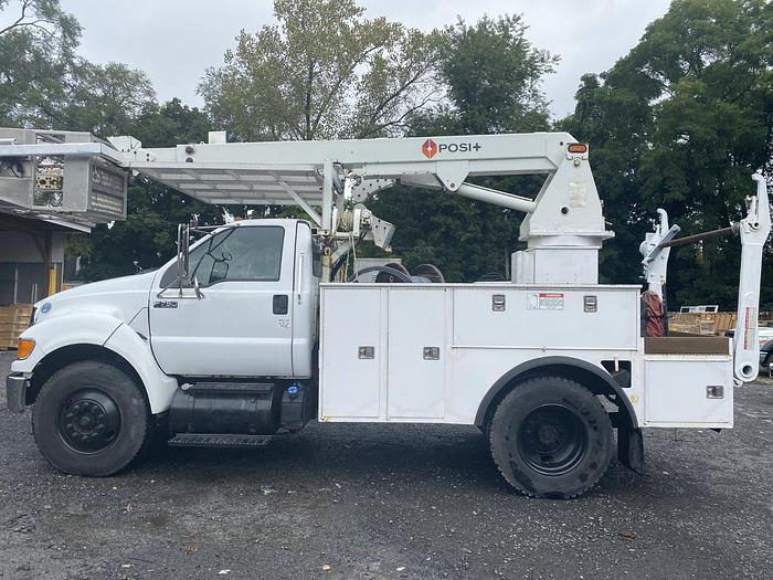 Used Posi Plus 800-40, 40ft Cable Placer on 2013 Ford F750 Utility Truck - M89776