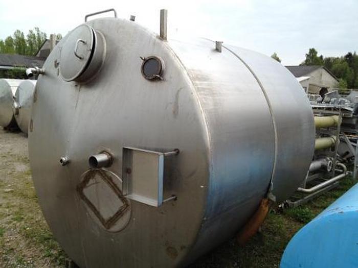 Brugt 11.000 liters rustfri tank