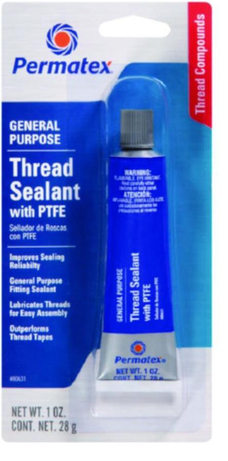 Thread Sealant with PTFE - 1oz. Tube