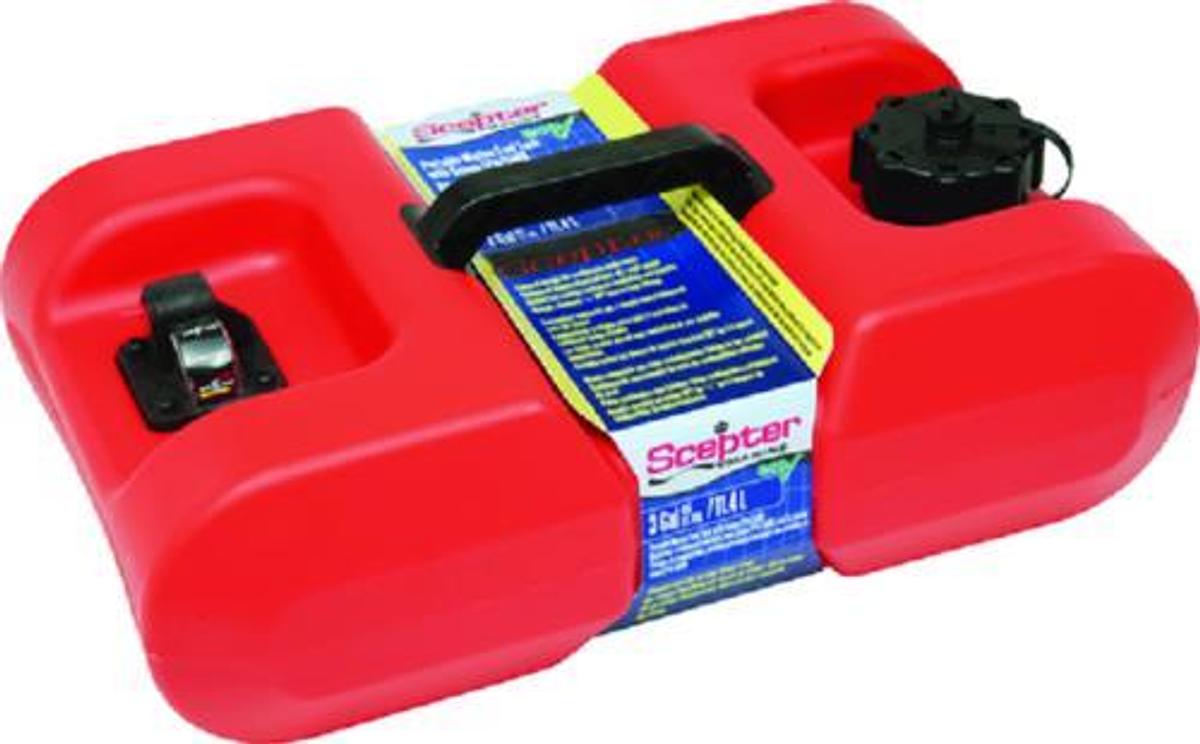 Under Seat Portable Fuel Tank - 3 Gal.