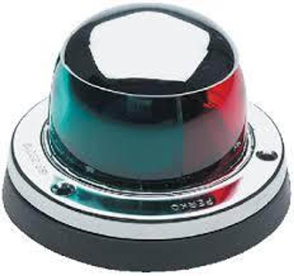 BI-Color Bow Light - Chrome/Brass