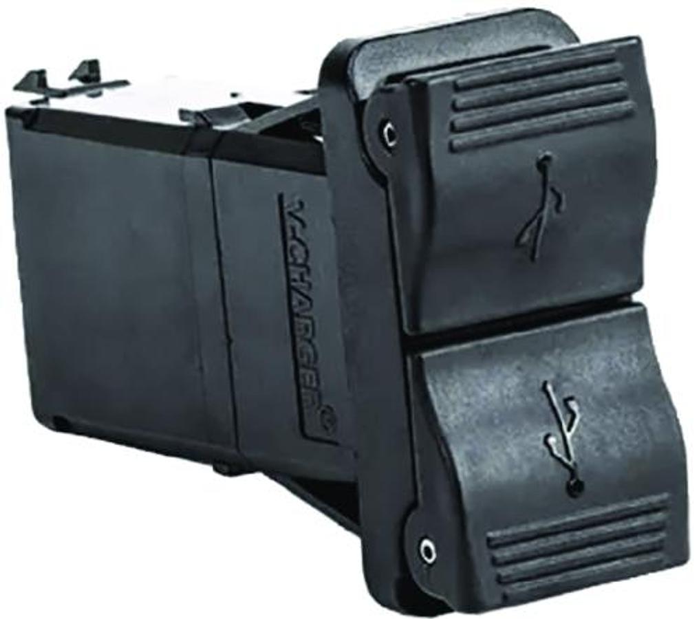 Panel Mount with Curved Access Doors - 3.15 Amps