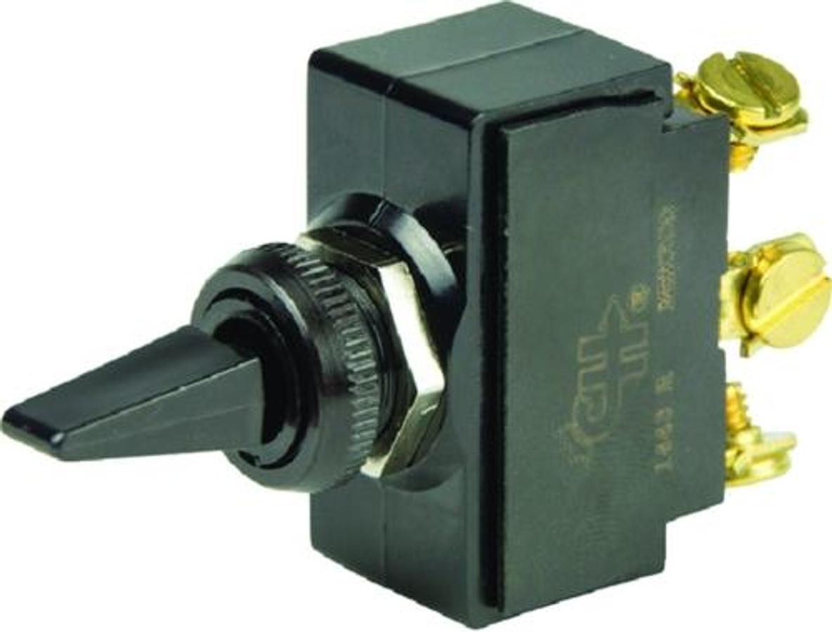 Plastic Handle SPDT Toggle Switch