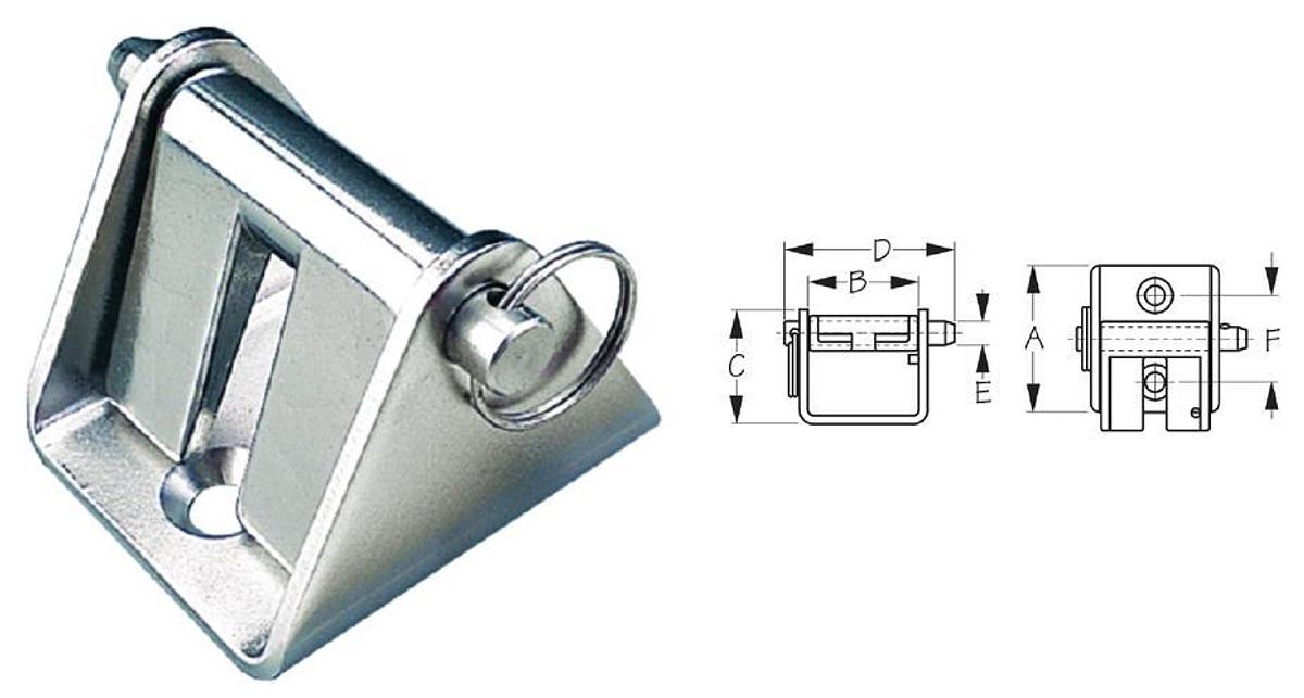 Stainless Chain Stopper - 3/16in.