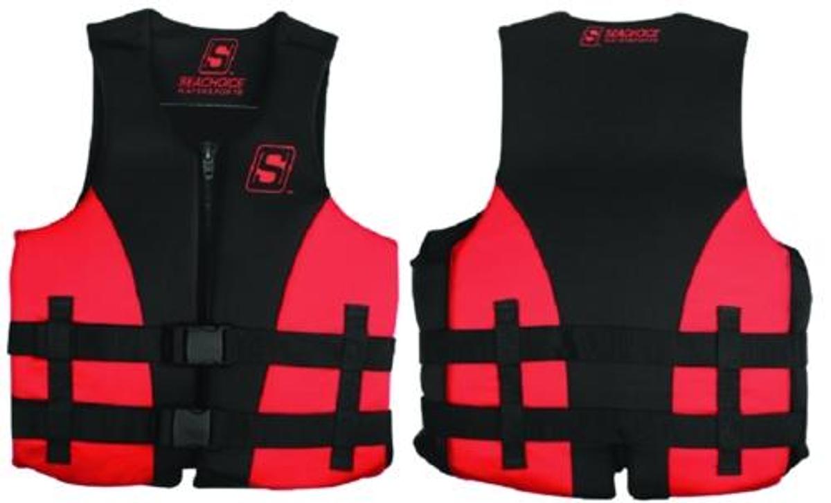 Evoprene Multi-Sport Youth Vest - Red/Black