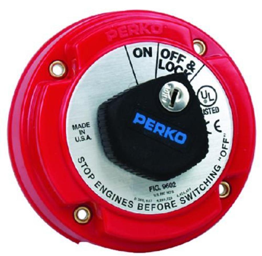 Main Disconnect Battery Switch w/ Lock