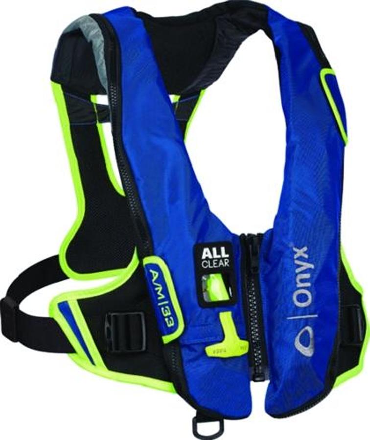 Impulse 33 All-Clear Automatic/Manual Inflatable Life Jacket - Blue
