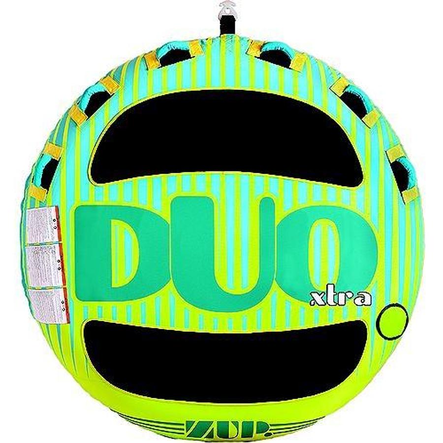 Duo Xtra Towable Tube with Deck Pads - 2 Riders