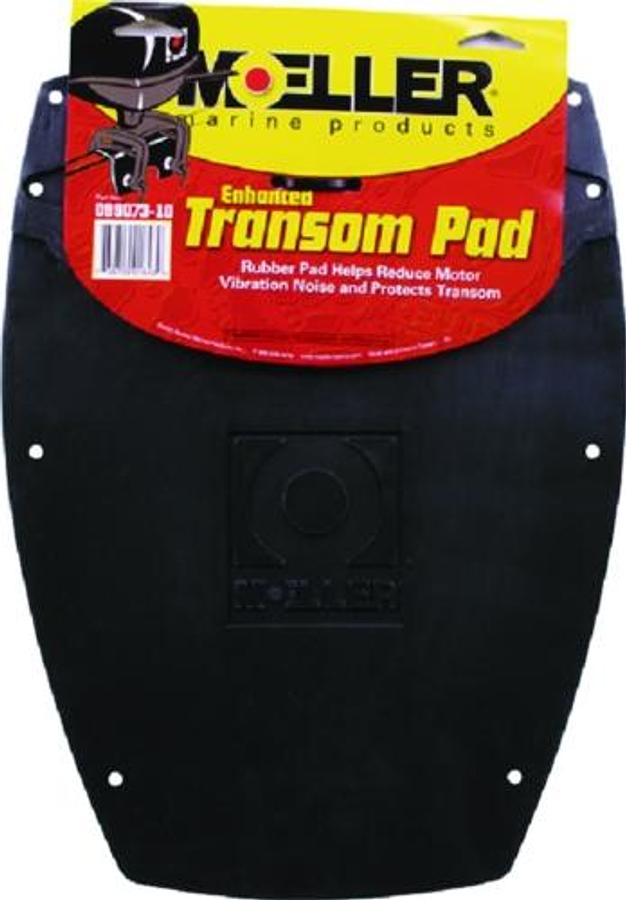 Enhanced Rubber Transom Pad - 25 HP