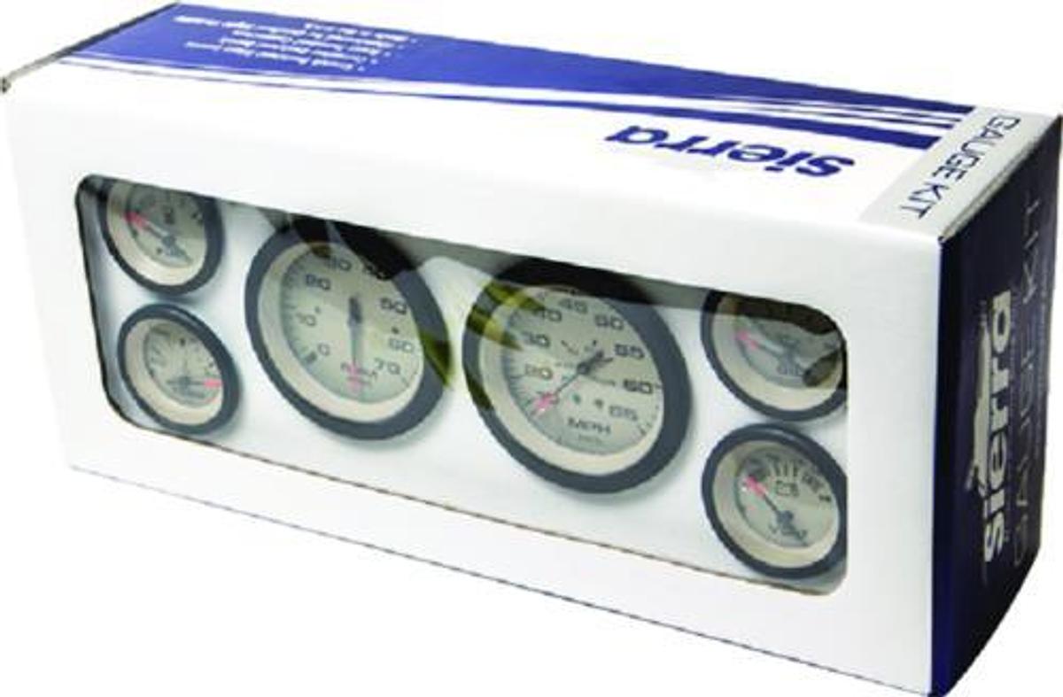 Sahra 6 Piece Inboard/Stern Drive Gauge Set