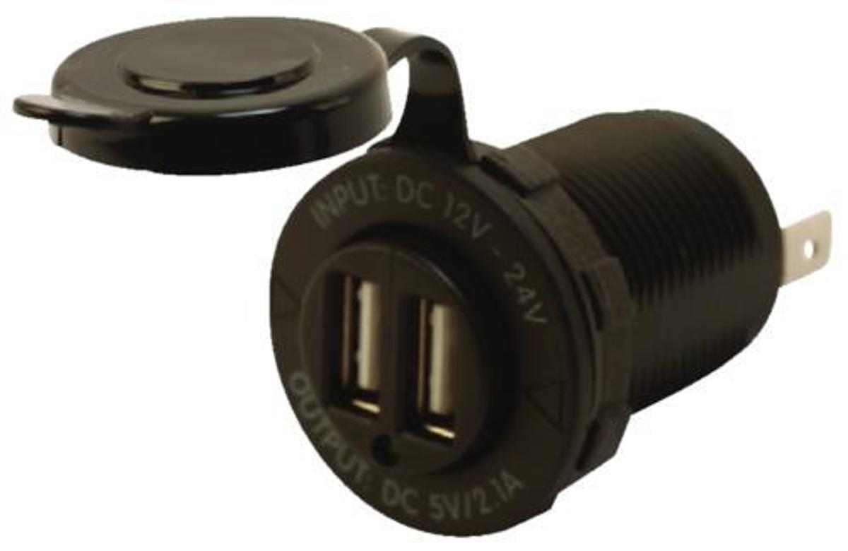 Double USB Power Socket