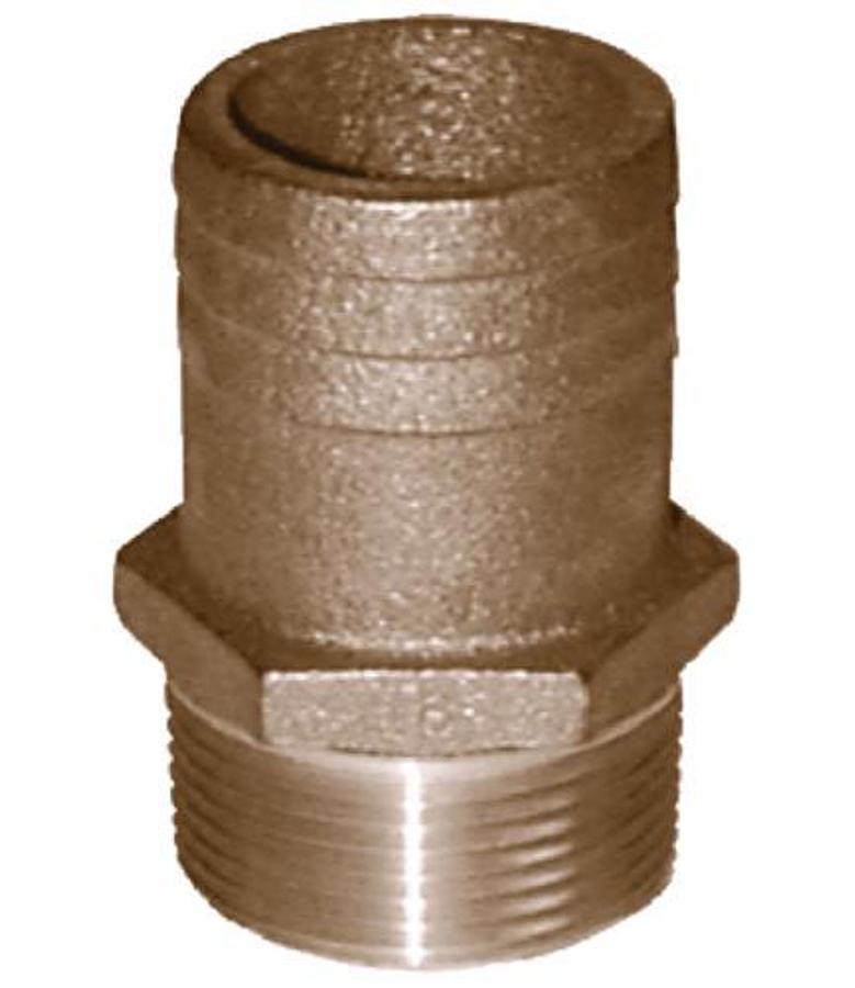 Full Flow Pipe-to-Hose Adapter - 1-1/2in. Hose - 1-1/4n. NPT