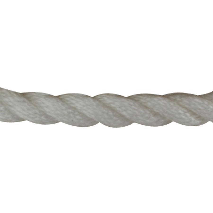 Twisted Nylon Anchor Line With Thimble - 3/8 x 150
