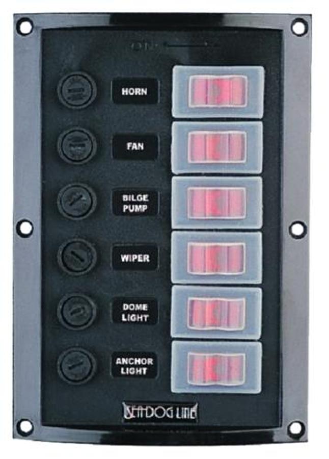 Splash Guard Switch Panel