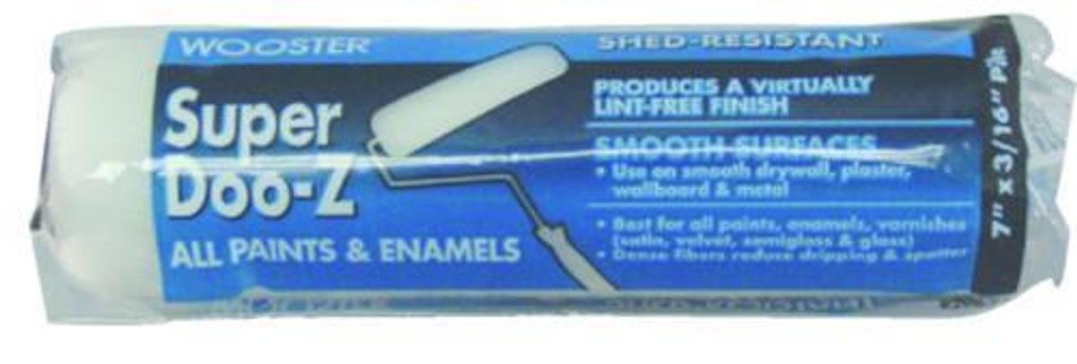 Super Doo-Z Roller Cover - 9in. 3/16in. Nap - Smooth
