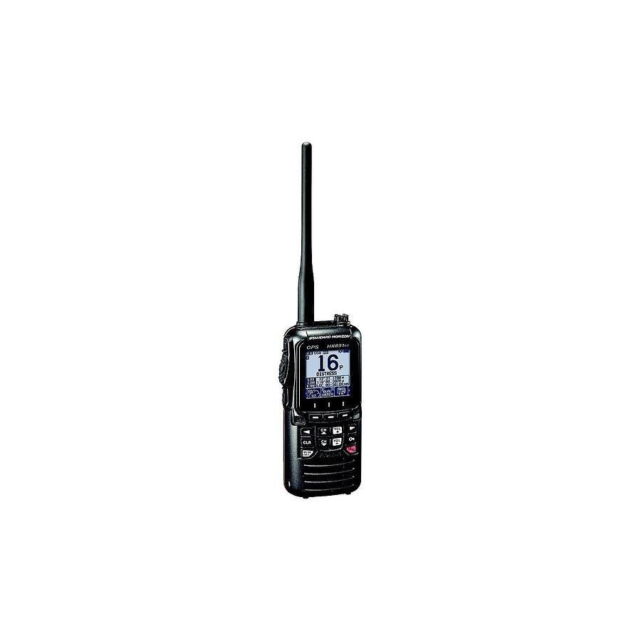 6W Handheld VHF/GPS/Bluetooth Radio - Black