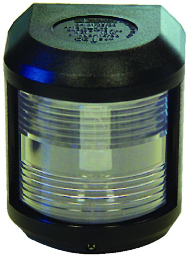 Series 41 Stern Navigation Light for Bulkhead Mounting - Black Housing - White Lens
