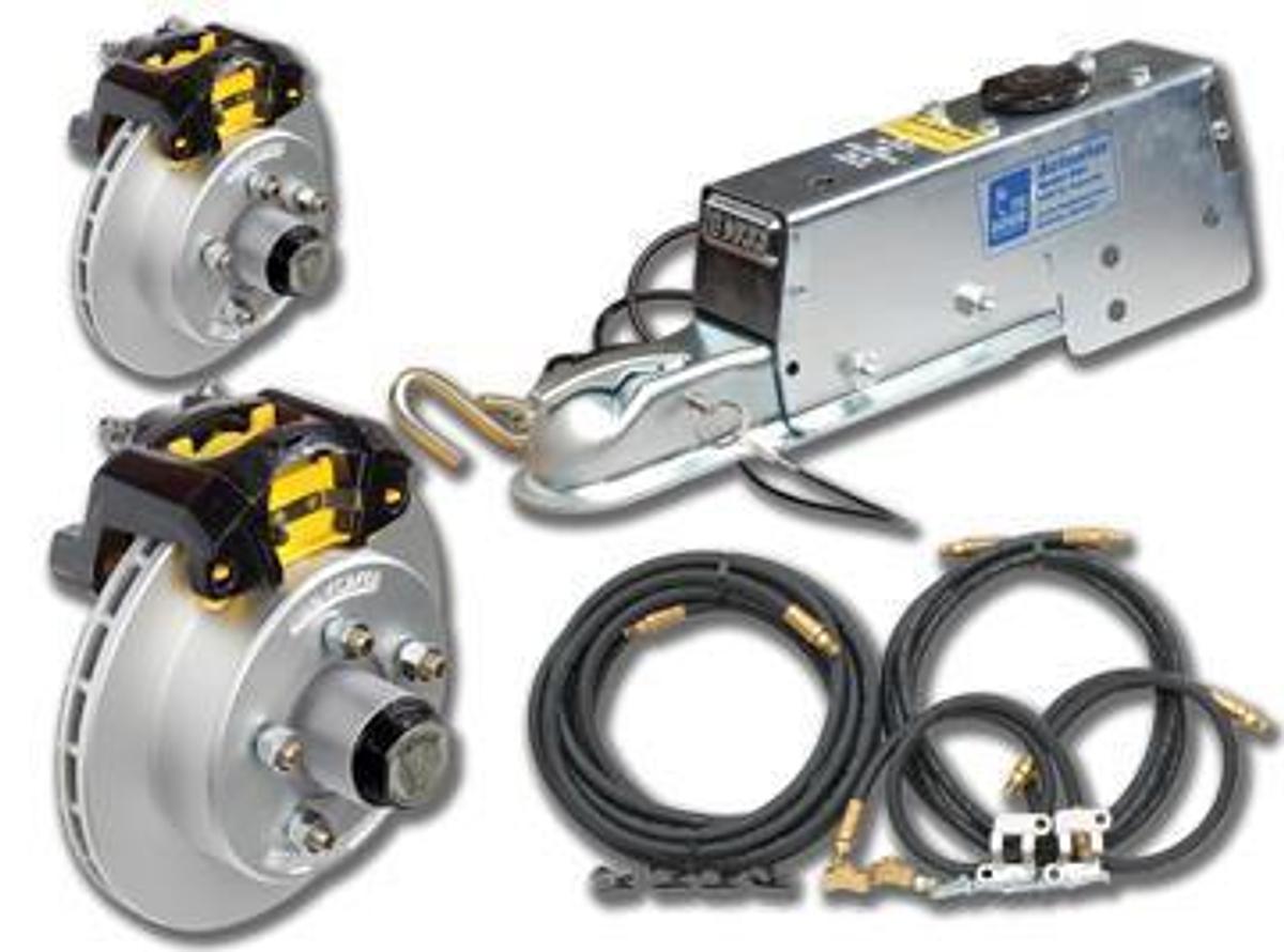 Complete 12in. Eliminator Vented Disc Brake Kit with Vortex Hub and 800 Actuator