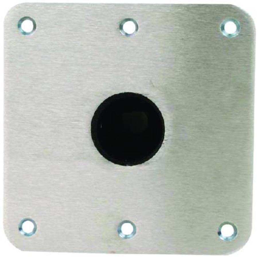 Snap-Lock 1.77in. Stainless Steel Seat Base - 7in. x 7in.