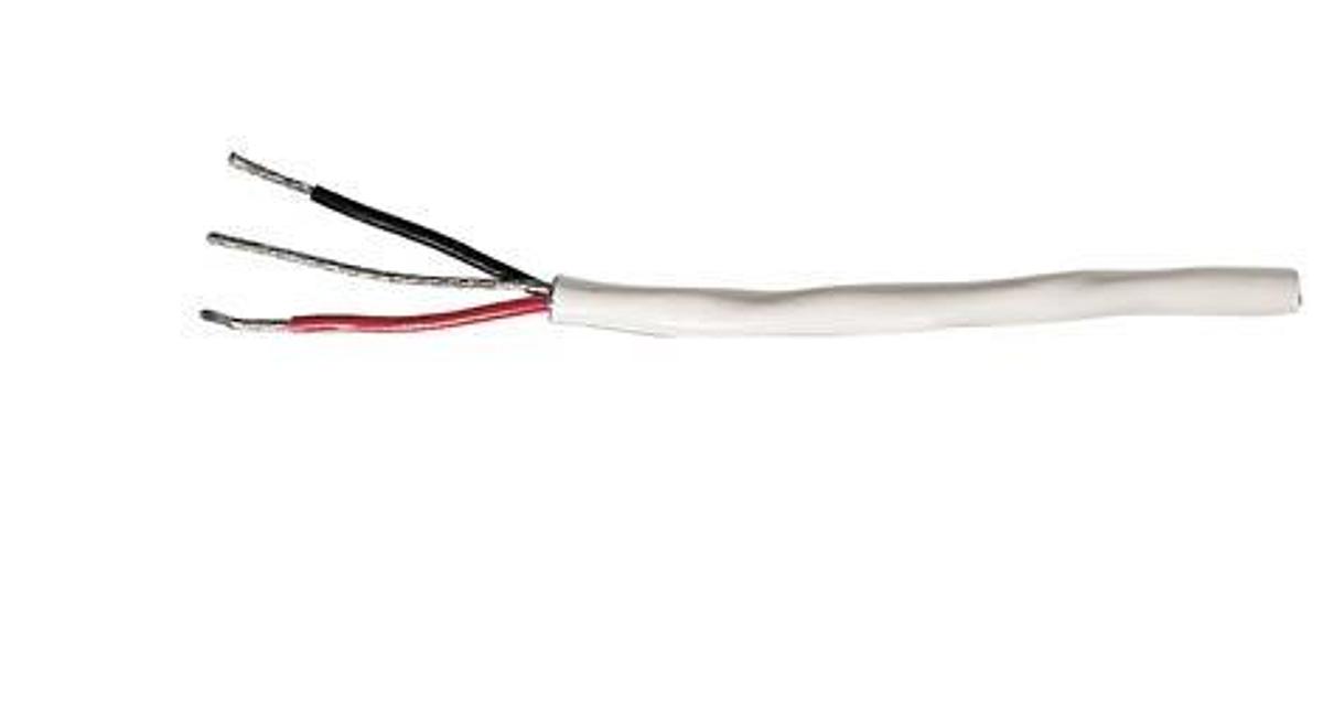 Marine Grade Round Instrument Cable - 20/3 Gauge - 100ft. - Black/Red