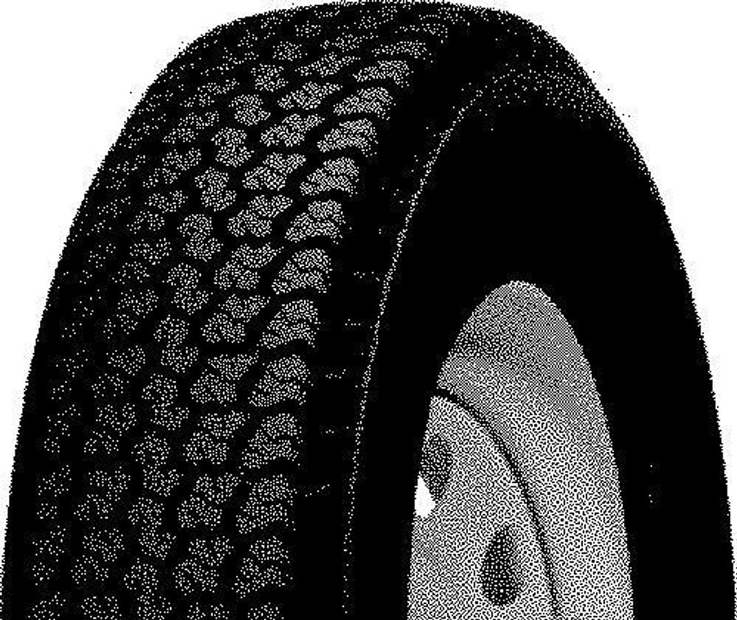 KR25 12in. Bias Tire and White Modular Wheel Assembly - Max Load 1220lbs. - 5 Lug