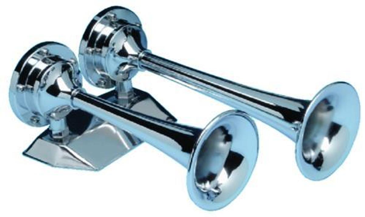 Dual Trumpet Mini Air Horn