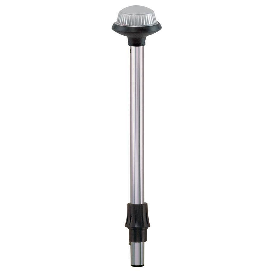 Coastal Series Reduced Glare White All-Round Pole Lights - 36in. Pole