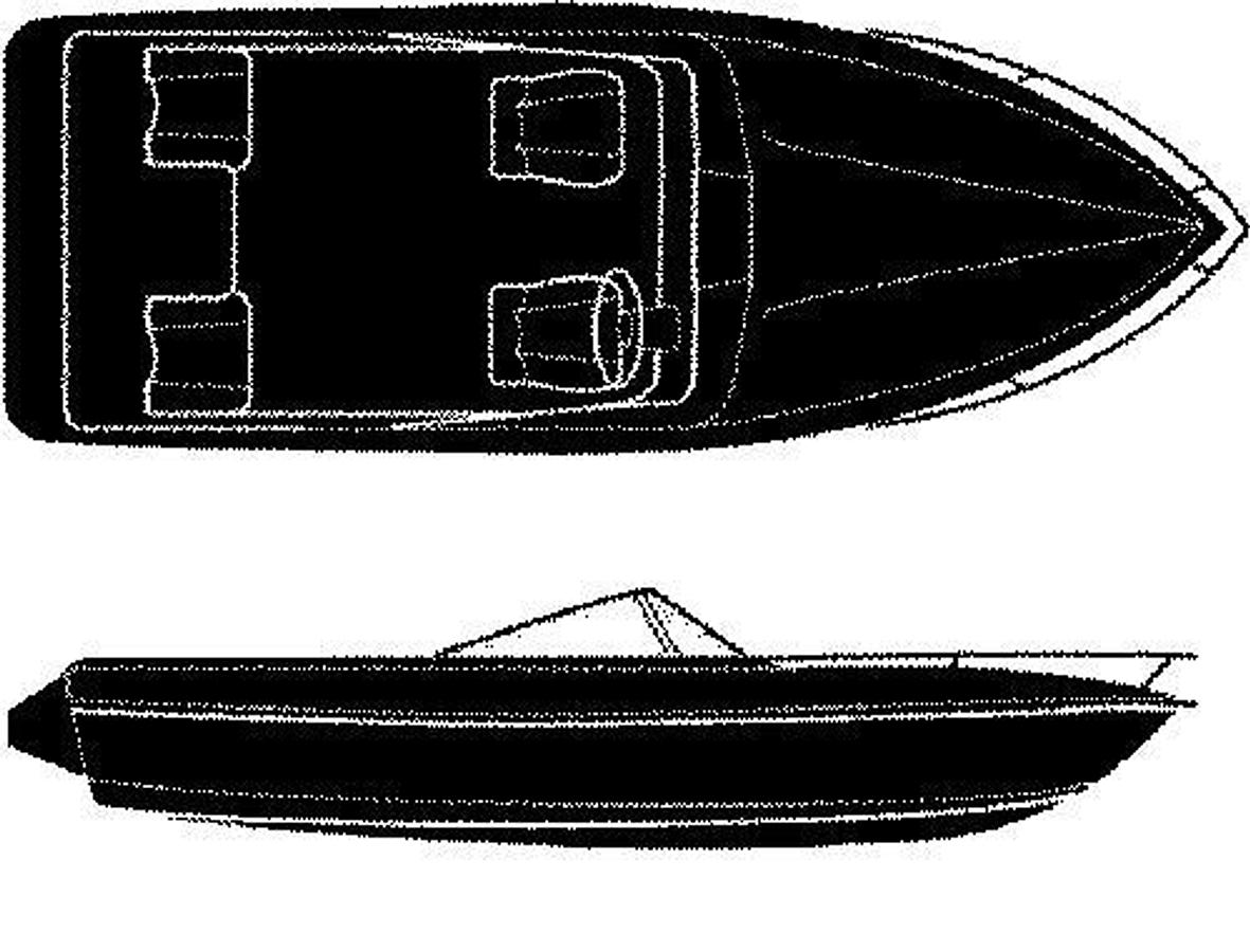 Semi-Custom Trailerable I/O Boat Cover - 18ft. 6in.
