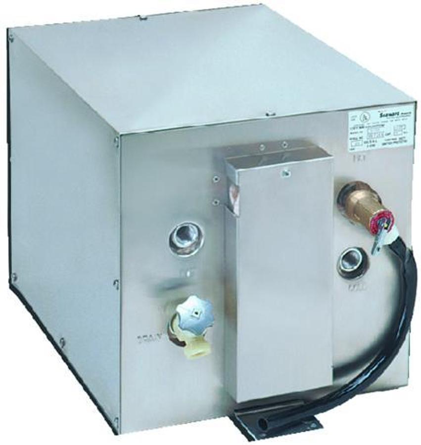 Water Heater with Rear Mount Heat Exchanger - Galvanized - 6 Gallons