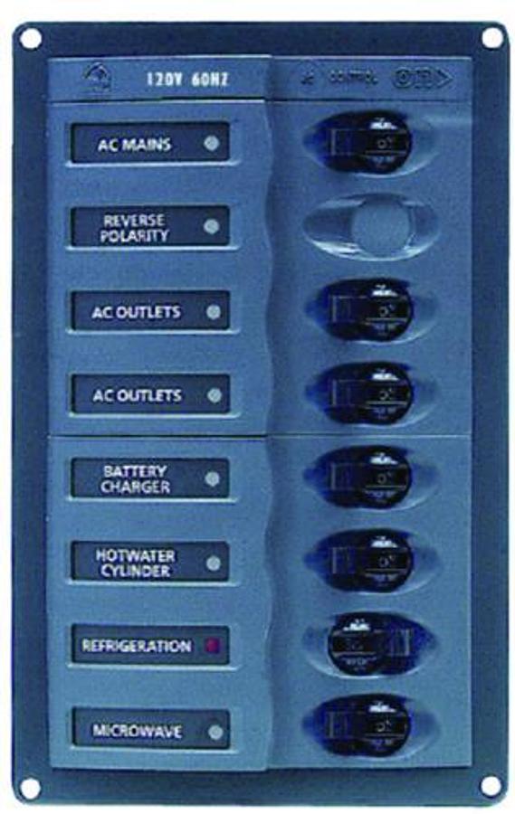 AC Circuit Breaker 6-Way Panel