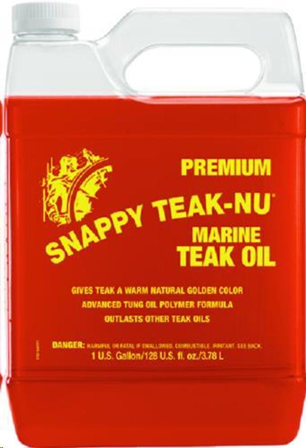 Premium Marine Teak Oil - Gal. - 4 Case