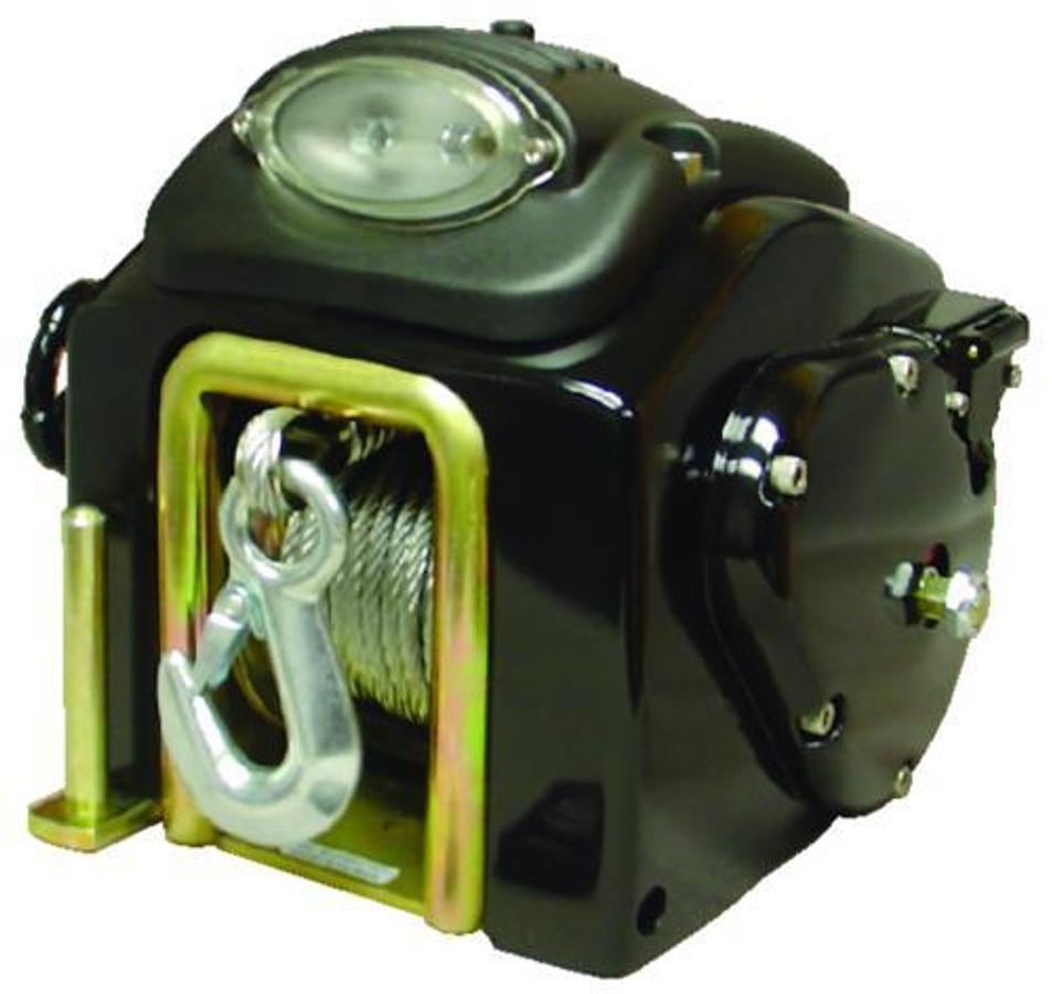 Wireless Remote Operated Trailer Winch with Light - 7500lbs.