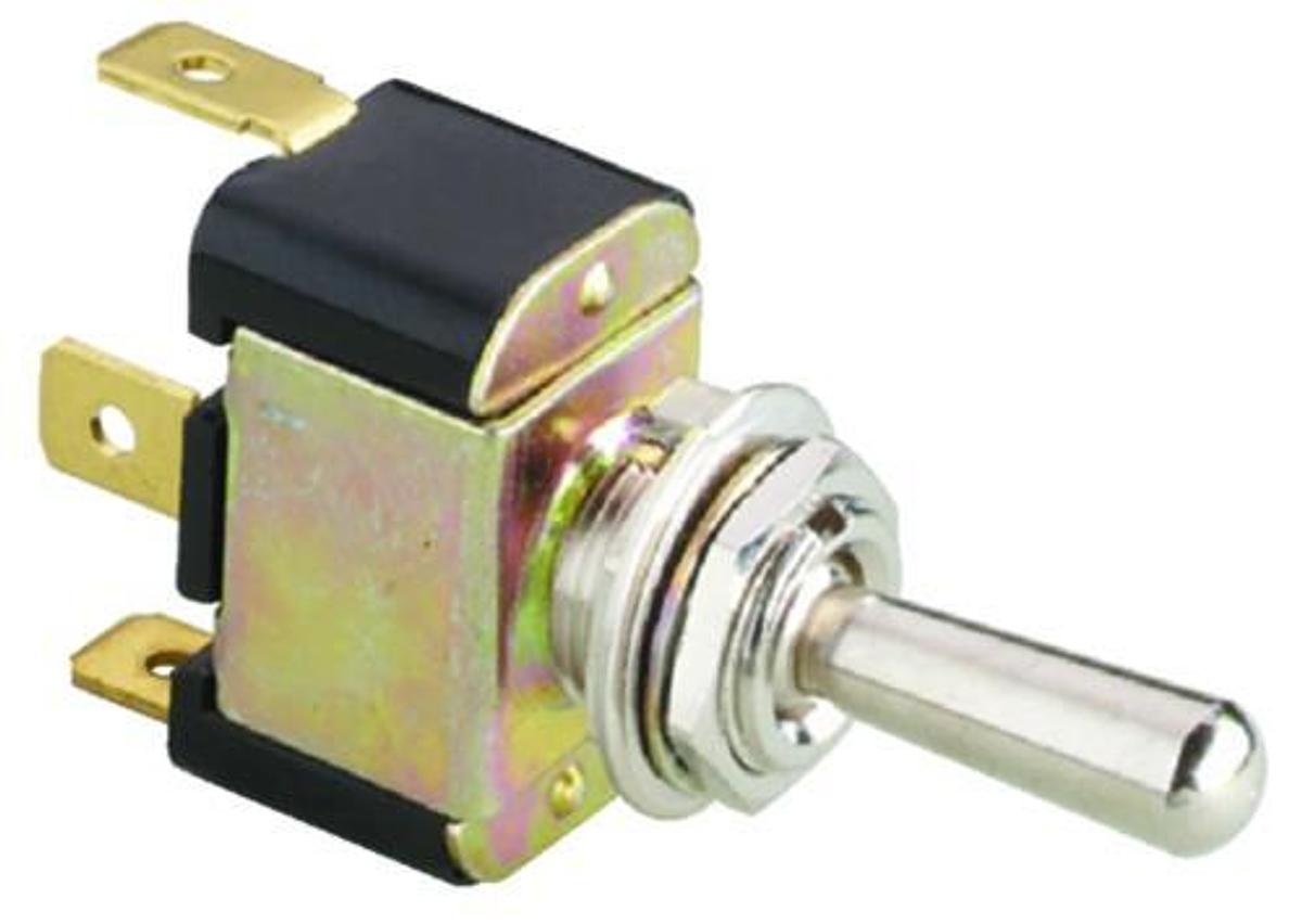 SPDT On/Off/On Toggle Switch w/ Metal Handle