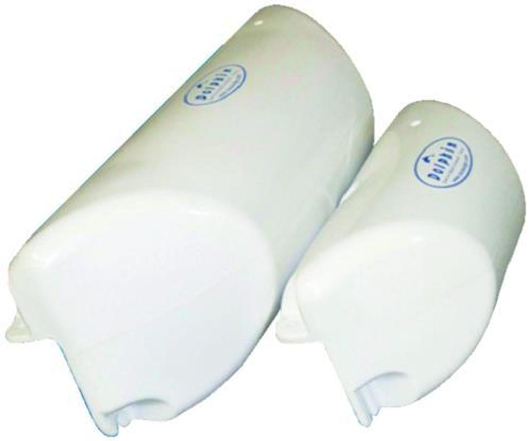 Dock-Side Straight Dock Bumper - 7in. x 16in. White