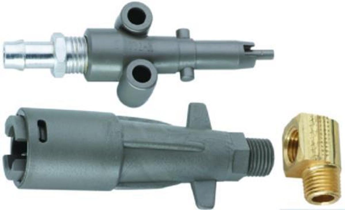 Low Perm Hose & Tank Twist Fitting Set - 1/4in. NPT Thread