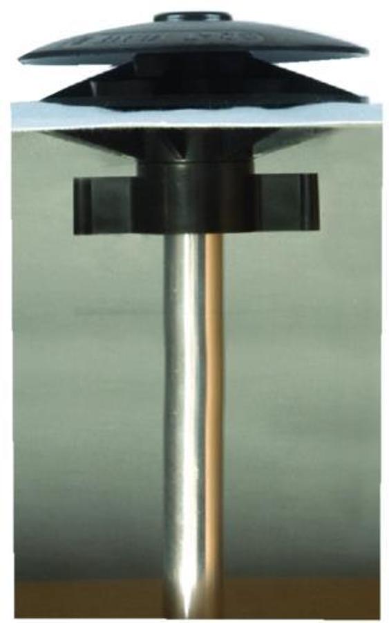 Boat Cover Support Pole with Vent