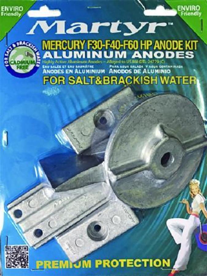 Mercury Magnesium Anode Kit - F30-F40-F60HP