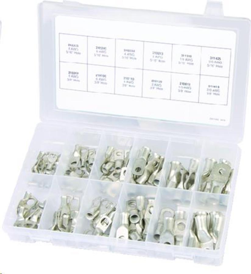 Marine Grade Battery Lug Kit - 100 Piece