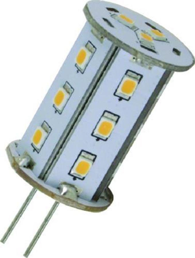 G4 Compact Tower Bottom Pin LED Bulb - 18 LEDs - Warm White - 4.32W