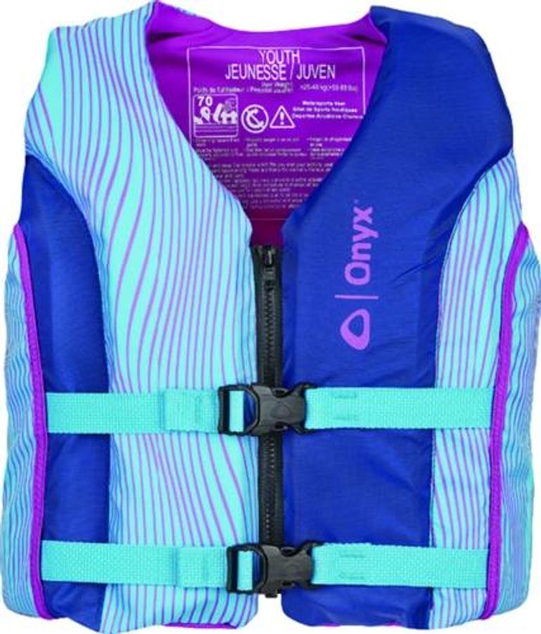 All Adventure Paddle & Watersports Youth Life Jacket - Blue