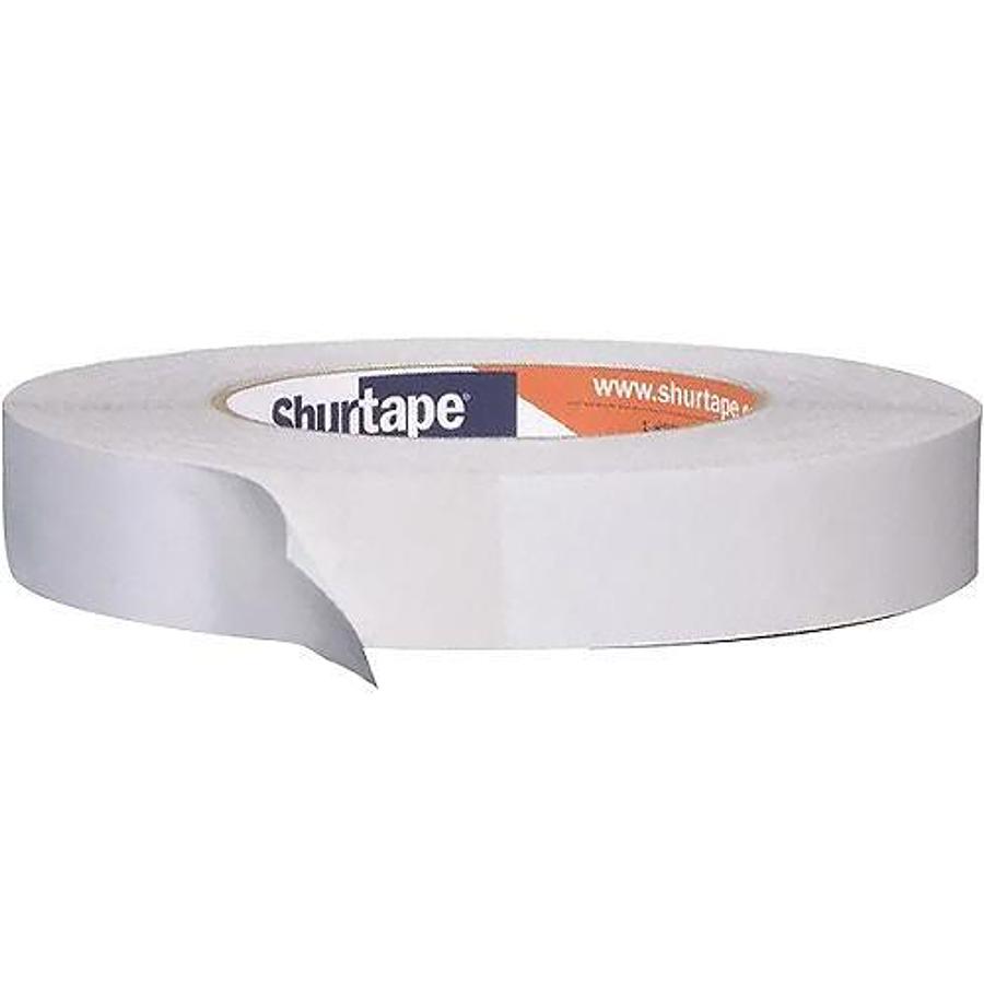 Double Coated Polyester Film Tape - 1/2in. x 164ft. - White
