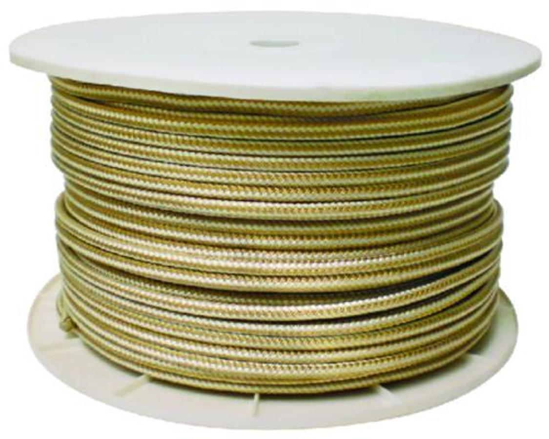 Double Braid Rope Spool - 3/4in. x 600ft. - Gold/White