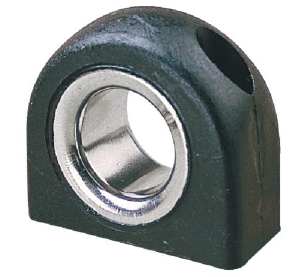 Nylon Fairlead With Stainless Insert
