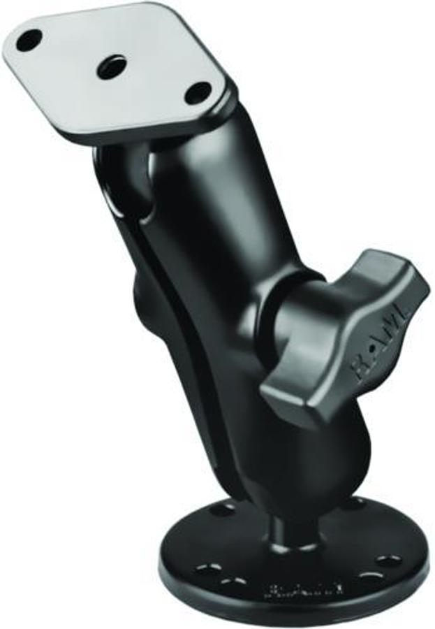 1in. Ball Mount With Double Socket Arm & Round Base