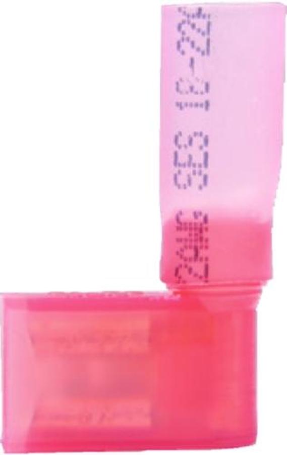 Marine Grade Heat Shrink Flag Disconnect - 22-18 - Red - 25/pk