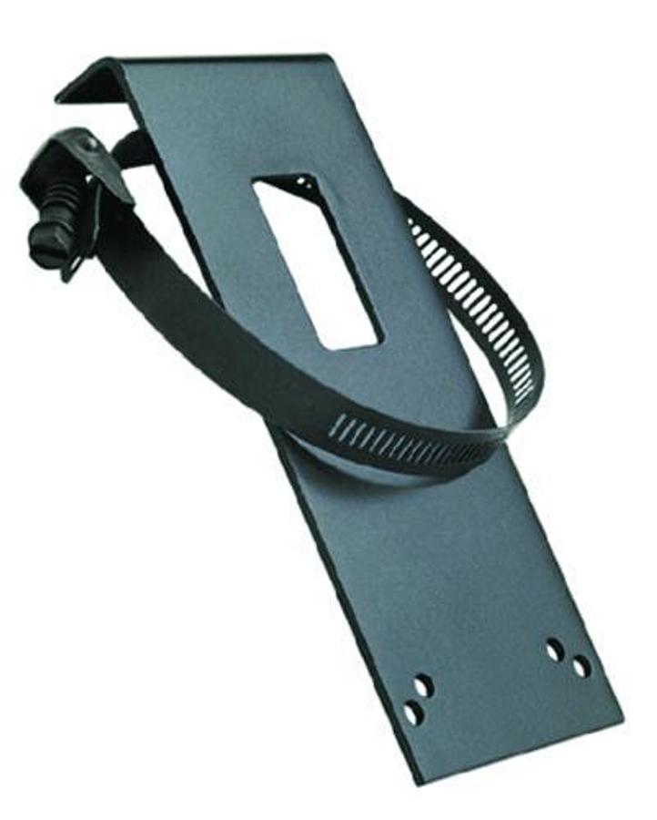 Round Connector Attachment Bracket with Clamp For Mounting 6 and 7 Way Adapters