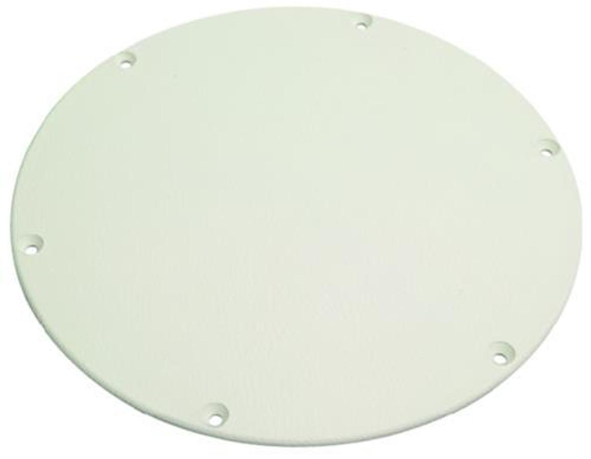 Cover Plate - 7-5/8in.OD - For Hole Size Up To 6in. - Arctic White