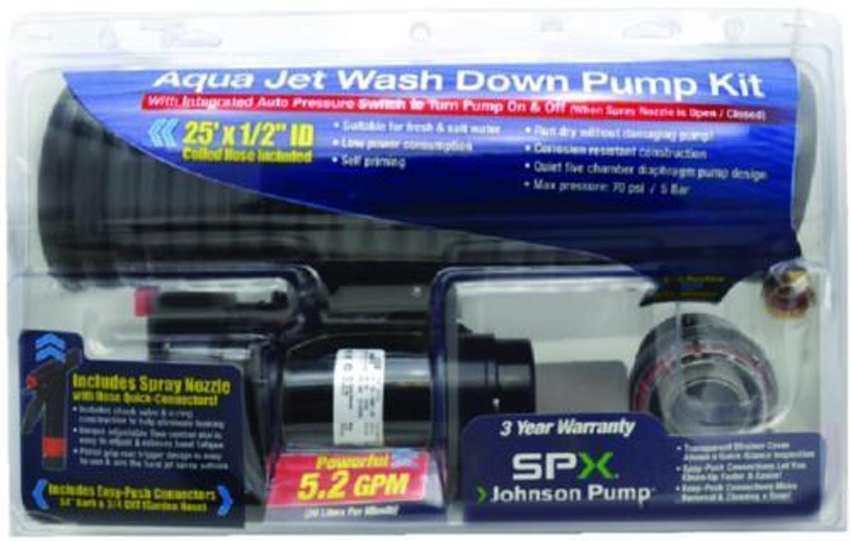 Aqua Jet Wash Down Pump Kit - 3.5 GPM - 12 Volts