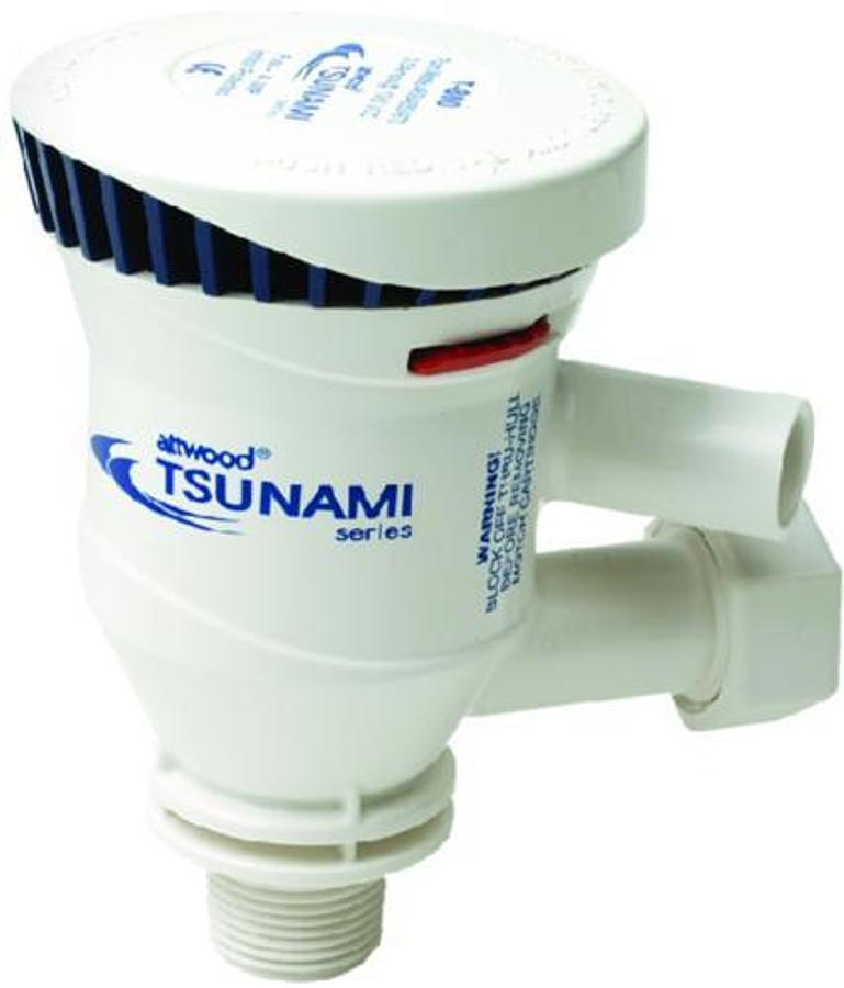 Dual Outlet Aerator Pump - T800 (Use with 3/4in. Seacock)